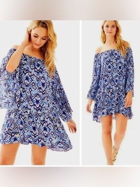 Lily Pultizer Delaney boho tunic dress S